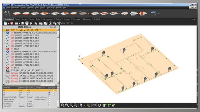 Innovative operator software for optimized cutting and processing Innovative operator software for optimized cutting and processing