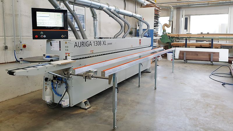More power for the Schneider joinery with the AURIGA edge banding machine