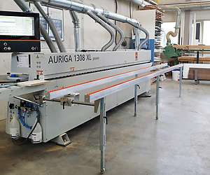 More power for the Schneider joinery with the AURIGA edge banding machine