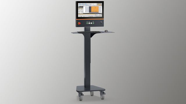 Mobile control panel for HOLZHER CNC machining centers Mobile control panel for HOLZHER CNC machining centers