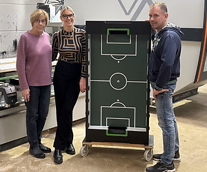 The master of foosball - foosball table manufacturer invests in new CNC machining center from HOLZ-HER
