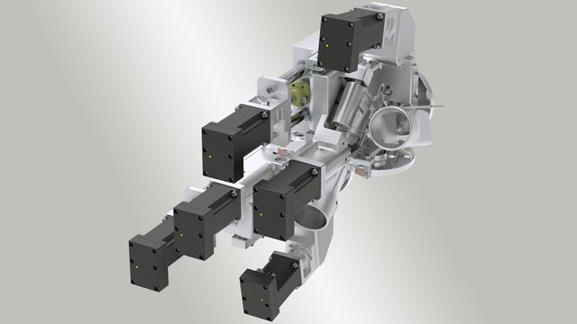 Multiple scraper unit Multiple scraper unit