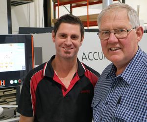 HOLZHER Australia reference customer Janper - Accura edge banding machine